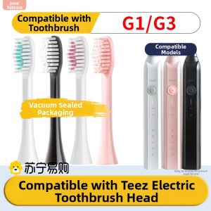 Electric Toothbrush Head Compatible with G1/G3 Bayer X1/X1sPLUS/X5/X9 Initial June Replacement Head for Deep Cleaning