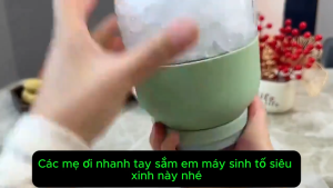 Máy xay sinh tố mini đa năng OSTMARS  máy xay sinh tố cầm tay OSTMARSmáy xay Sinh Tố Hoa Quả tiện lợi