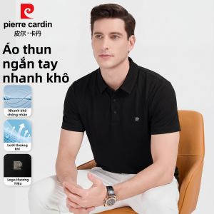 Pierre Cardin | Áo Polo Nam Tay Ngắn Mùa Hè Thoáng Khí Chống Thấm Mồ Hôi