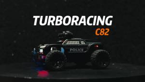 Turbo Racing C82 1:76 Full Proportional Desktop RTR Off-road Truck Car Toy P21 Remote Control For Kids And Adults Gift
