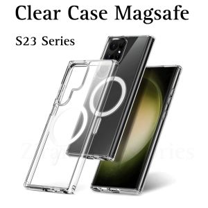 Clear Case Magsafe Magnetic for Samsung S23 S23 Plus S23 Ultra
