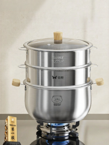 Suncha | Nồi Hấp Đa Năng Inox 316L Cấp Thực Phẩm Dày