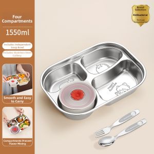 YOULUNMEI | Child Specialized Food Grade 304 Stainless Steel Partition Plate