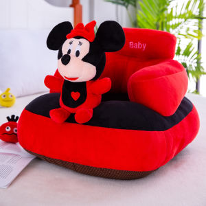 Baby Training Seat Cushion Cartoon Baby Learning Seat Sofa Anti-Fall Device 6 Months Newborn Anti-Tip Backrest Child Furniture
