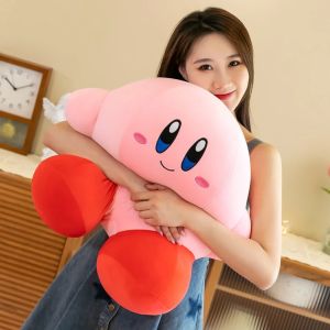 Anime Star Kirbyed Plush Toys Soft Stuffed Animal Doll Fluffy Pink Plush Doll Pillow Room Decoration Toys For Childrens Gift