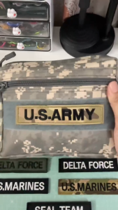 [Hỏa Tốc TPHCM] Patch_Velcro dán US Navy Marines thêu tinh xảo có mặt gai để dán lên quần áo balo