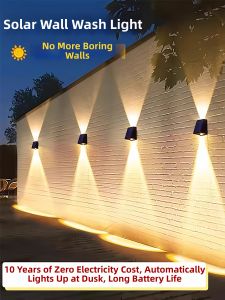 Solar Waterproof Outdoor Decorative Wall Light