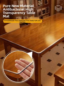 LUOYOUTE | Transparent Waterproof Oily Heat-Resistant No-Wash Tablemat