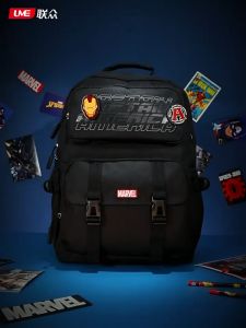 (SG Seller) Disney School Bag Student Bag Kids Boys School Backpack Iron Man Spider Man Captain America Primary Student Bag Shoulder Bag BA5944