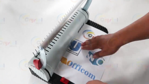 GN Comb Binding Machine OC-081 A4 Heavy Duty Binder Officom Package for Notebook
