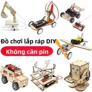 Bộ Thí Nghiệm Khoa Học Vật Lý Tự Làm Dành Cho Trẻ Em - Đồ Chơi Xây Dựng Mạch Điện Tử Giáo Dục Với Linh Kiện Điện Tử ABS Dành Cho Trẻ Em Từ 6-12 Tuổi