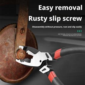 6/9-inch Multifunctional Sliding Screw Pliers Broken Wire Removal Pliers Disassemble The Sliding Wire And Remove The Tool