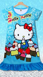 MONKEY KING Girls Skirt Children Kids Long Dress Cartoon Palda ng mga Babae QGA003