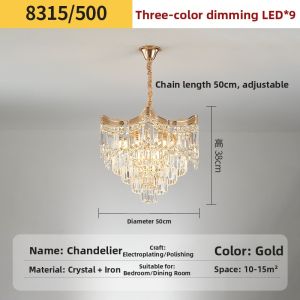 HAOJUESHIDENGSHI | Luxury Modern Simple Chandelier