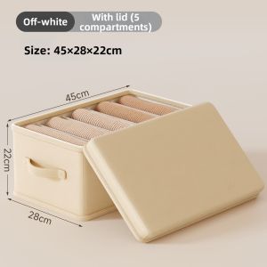 ANGTU | Pants Clothing Storage Box Layered Sorting