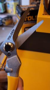 Tolsen Industrial Stainless Straight Pruning Shear 8"PVC Grips 31031 (200mm)