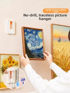 Weichen | No-drilling Wall Photo Hanger Strong Support Traceless Adhesive