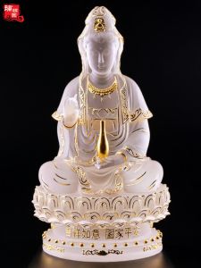 Traditional Lustrous Avalokitesvara Statue for Veneration