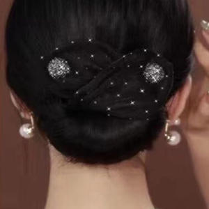 สีดำ ดอกคามีเลีย ผม การจัดสไตล์ คลิป ผู้หญิง ผีเสื้อ งานเต้นรำ กิ๊บ เรียบง่าย หลากหลาย บิดเกลียว กิ๊บติดผม By Plutusya