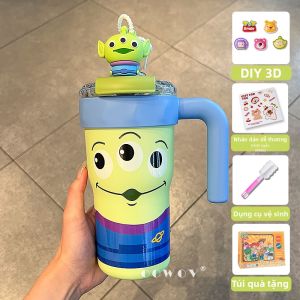 Ly Cốc Dây Hút Cách Nhiệt Đẹp Mắt Dung Tích Lớn