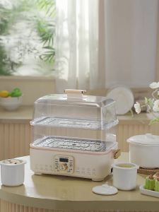 Food Steamer Cooker Electric Food Steamers Electric Steamer For Food Appointment Transparent Steamed Fish Steamed Vegetables 304 Stainless Steel