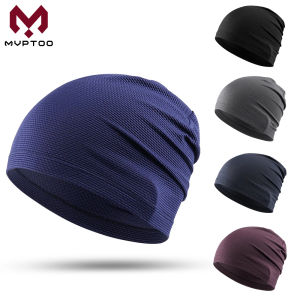Fashion Pile Hat Quick-dry Beanies Cap Breathable Soft Hats Outdoor Sport Headscarf Hip Hop Baseball Tennis Running Accessories