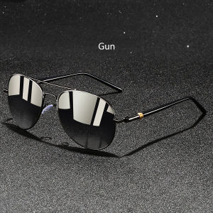 Fashion Vintage Metal Frame Sunglasses Men Women Fishing Driving Luxury Brand Designer Sun Glasses Anti-GlareRetro Eyewear UV400