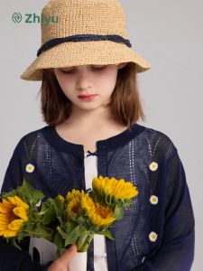 iplant | Áo Cardigan Len Nữ Sinh Thân thiện Môi trường Mới Thu-Đông