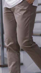 JEANSBRO | Celana Pria Panjang Chino Dewasa Pendek Fit Original Pants Slim Wanita Mocca
