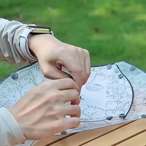 Outdoor Ultralight Folding Tableware Portable Bowl Plate Cup Multi-Purpose Camping Dinnerware for Hiking Travel and Picnic