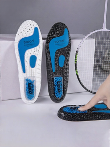 JVBV | Zoom Air Cushion High Bounce Shock Absorbing Insoles for Badminton