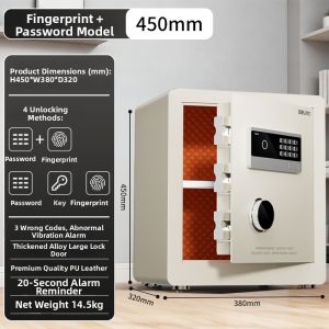 deli | Home Small Electronic Password Steel Safe