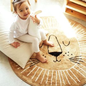 Honghe | Thick Washable Childrens Room Carpet