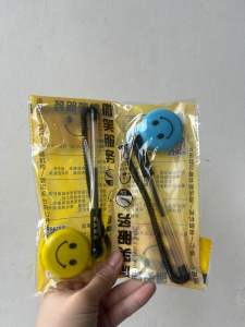 Pulpen Spiral Tempel Meja Smile