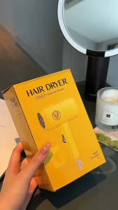 [BÁN CHẠY] Máy Sấy Tóc Mini Vịt Vàng 1200W Máy Sấy Tóc Tạo Kiểu Hình Vịt Con Cute Tặng Kèm Phụ Kiện Bảo Hành 12 Tháng