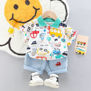 Clothes Sets for Boys sets  100%cotton  kid clothes for girl suits Children short-sleeved clothes suits Boys clothes suits