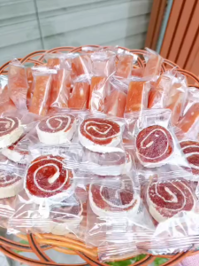 Kẹo Mảng Cầu Cuộn và Mảng cầu chuối viên chua ngọt ít đường