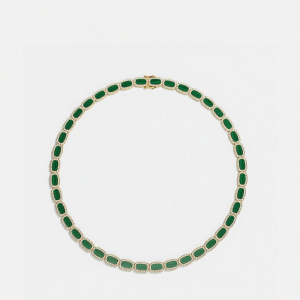 Elegant Malachite Necklace Choker Stackable