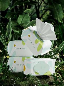 TEN-M JOURNEY Baby Wet Wipes - Natural Care for Sensitive Skin - Unscented & Hypoallergenic80s X 4 Pack