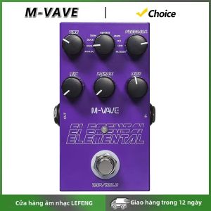 M-VAVE | Bàn Đạp Hiệu Ứng Guitar M-VAVE Elemental 3000ms Digital Delay Với Chế Độ TAP Và HOLD Phụ Kiện Cho Guitar Điện