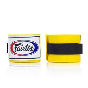 Fairtex Handwraps Yellow 120 inches - 3 meters