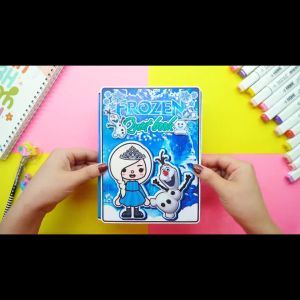 toca boca life world frozen#60 (Aksesoris Laminating 2 Sisi) house of queen elsa mainan bongkar pasang bpbpan