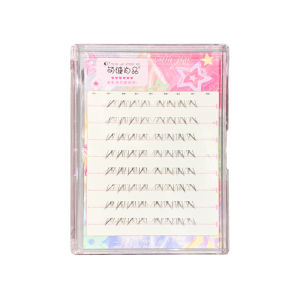 MENGJIESHANGPIN | Hand-Painted Summer Night Fake Eyelashes Natural Looking No Glue Wild Hair Sensation Thickened Curling Easy To Use Sweatproof Waterproof