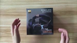 VAORLO | 07S Wireless Headphones Foldable Adjustable Stereo Gaming Earphone Bluetooth+TF Play+3.5mm AUX 3 Modes HIFI Heavy Bass Headsets