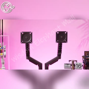 ขาตั้งจอคอม ขาตั้งจอ คอมพิวเตอร์Monitor Arm  คอมพิวเตอร์ 2 จอ 13-32 นิ้ว แบบ ฉากยึดหน้าจอแนวตั้ง ขายึดจอคอมพิวเตอร์ 360°
