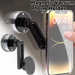 360° Degree Adjustable Wall-mounted Suction Cup Bracket for Car Mount Mobile Phone Holder Magnetic Vacuum Adsorption Ultra Stable Suction Cup Bracket