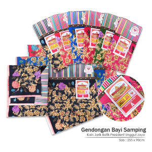 Kain Jarik Batik President Gendongan Samping Bayi Tradisional Unggul Jaya Kualitas Premium 255x90cm