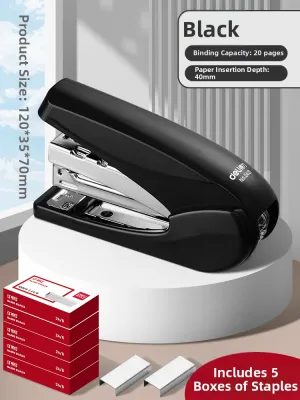 deli | Multifunctional Heavy-duty Easy-to-use stapler 50 sheets
