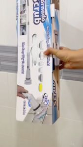 SUPOR รับประกัน 3 ปี แปรงขัดห้องน้ำไฟฟ้า แปรงทำความสะอาด(หัวเปลี่ยน 9 ชิ้น ปรับความยาวได้ ปรับมุมได้ 360° ขัดพื้น ห้องน้ำ แก้ว ชักโครก)แปรงทำความสะอาดไฟฟ้า แปรงขัดห้องน้ำไร้สาย