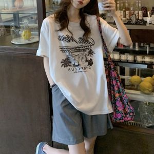 QIANSHUIYIYUN | Stylish Loose Summer T-Shirt